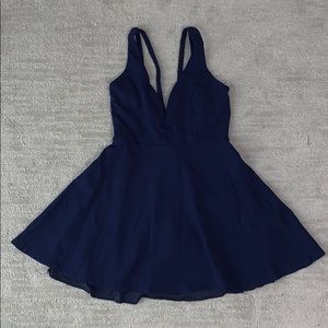 Little blue dress